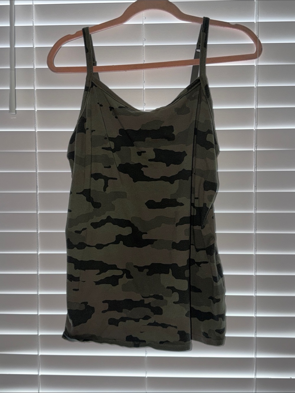 Duluth Trading Women's Camo Print Tank Top - Olive Green